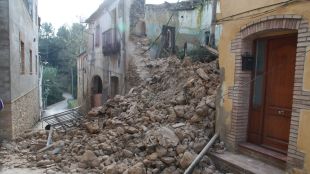 creixell, casa, ensorrada, pluja