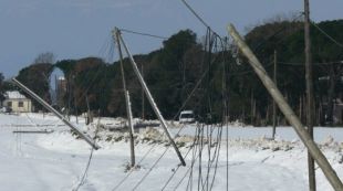 temporal, neu, Cassà de la Selva