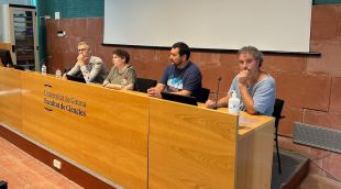 Els quatre experts que han participat en el seminari a la UdG