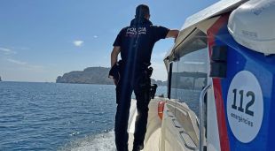 Un agent de la Unitat Marítima dels Mossos d'Esquadra (arxiu)