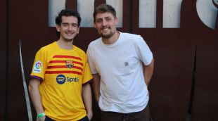 Els membres de Tyets Oriol de Ramon i Xavier Coca