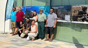 Els organitzadors de la Costa Brava Diving Fest a l'Espai Medes