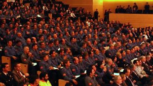 bombers, homenatge, Girona