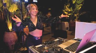 Lia Jensen durant el Festivalet del 2021 i que enguany actua de nou