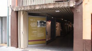La façana de Can Tarradas de Banyoles