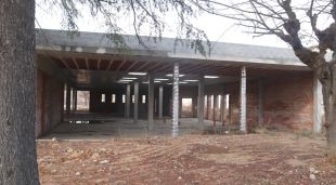 Les obres del centre de dia, aturades a dia d'avui