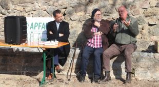 El membre de la junta de l’Associació de Propietaris Forestals de l’Alt Empordà, Quim Bach, aquest matí