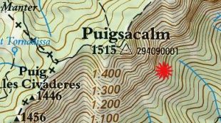 Puigsacalm, accident