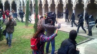 carrega, mossos, udg, estudiants