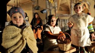 pessebre, vivent, castell
