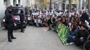 concentració, detinguts, càrrega, UdG