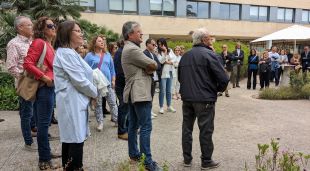 Acte de posada de la primera pedra que va tenir lloc divendres passat