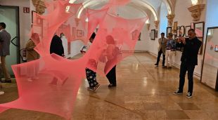 Una de les escultures que s'exposen al museu Thyssen