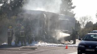 trailer, cereals, incendi