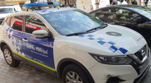 Un vehicle de la Guàrdia Municipal de Camprodon