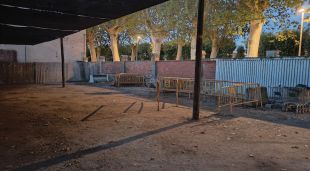L'espai on els Geganters de la Bisbal de l'Empordà han patit els robatoris
