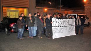 manifestació, treballadors, presó, Girona