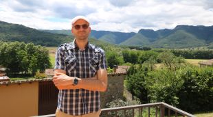 Santi Roca-Fàbrega a la Vall d'en Bas