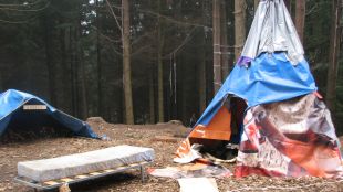 campament, anti-MAT, ocupes, Sant Hilari