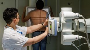 Una radiografia de tòrax