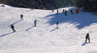Esquiadors a la Molina, aquest matí