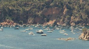 Cala del Golfet, l'estiu passat