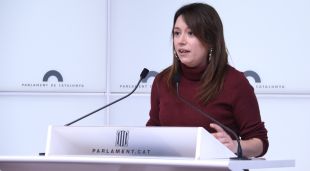 La diputada de la CUP Laure Vega (arxiu)
