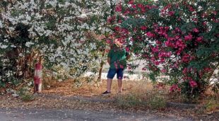 Un camioner orinant a la via pública a Vilamalla