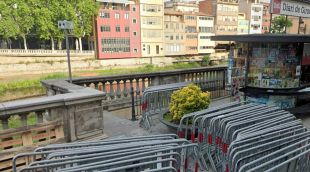 Accés als lavabos públics de la Rambla