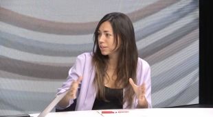 Gisela Vaquero en una intervenció al programa 'Des d'aquí'