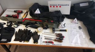 Eines i instruments que van fer servir els lladres per entrar a robar