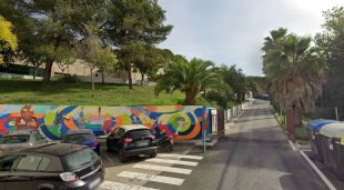 Entrada de l'escola Ventijol de Blanes