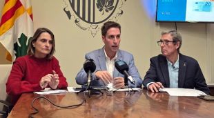 D'esquerra a dreta: Carme Martínez, Jordi Masquef i Ramon Pastoret