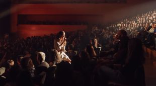 Valeria Castro, ahir a l'Auditori de Girona