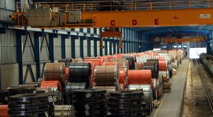 El material en estoc emmagatzemat a l'empresa de Portbou