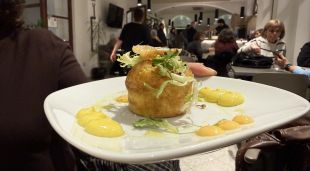 Una de les propostes, amb gluten