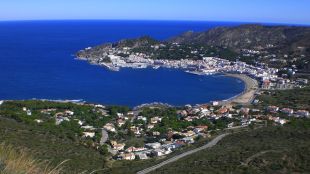port, selva, platja, badia