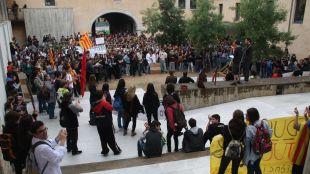 manifestació, udg, retallades