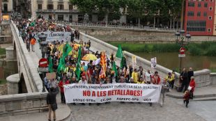 manifestació, retallades, ensenyament