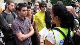 ocupació, rectorat, negociació, mossos