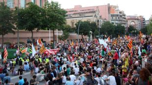 manifestació, retallades, Madrid