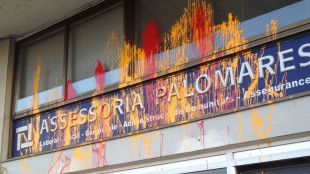 palomares, despatx, vandàlic