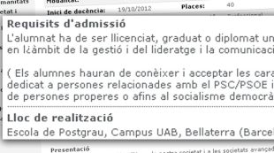 màster, uab, psc