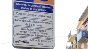 càrrega, descàrrega, blanes