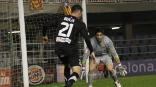 Benja, màxim golejador del Girona, vol tornar a marcar contra el seu exequip © Cristina Guixeras / laJornada.cat