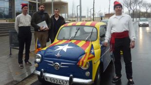 celrà, cotxe, independentista