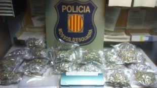 marihuana, vidreres, cotxe