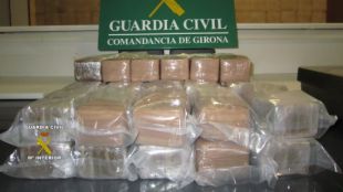 droga, haixix, furgoneta, jonquera