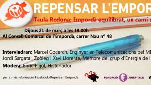 taula, rodona, energia, ERC, Figueres