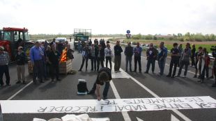 expropiats, carretera, manifestació